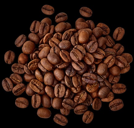 A cup of Flying Bean house-blend coffee